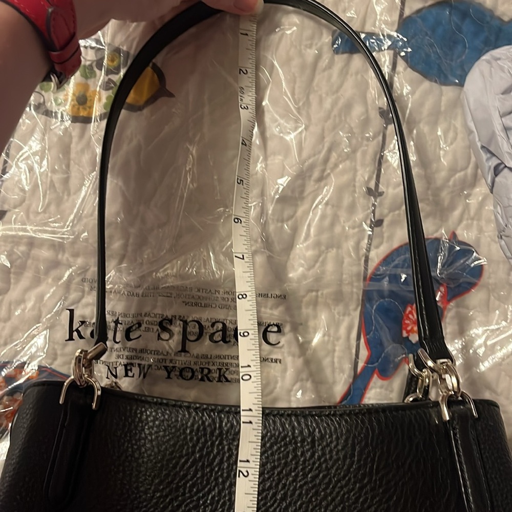 NWT Kate Spade medium triple compartment shoulder bag in black - Picture 13 of 13